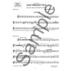 LOMBARD HAUTBOISETTES PICES FACILES HAUTBOIS ET PIANO
