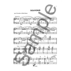 ALBERTI 3 PICES POUR GRANDE HARPE PRIRE - SOUVENIR - VIRTUOSIT HARP