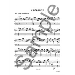 ALBERTI 3 PICES POUR GRANDE HARPE PRIRE - SOUVENIR - VIRTUOSIT HARP