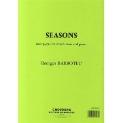 Georges Barboteu: Seasons - Four Pieces (French Horn/Piano)