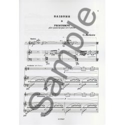 Georges Barboteu: Seasons - Four Pieces (French Horn/Piano)