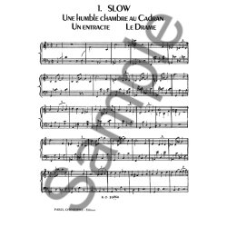 Henri Dutilleux: Le Cafe Du Cadran (Partition Du Film)