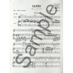 Charles Gounod/Emile Augier: Air De Sapho - No.15 Stances (Mezzo-Soprano)