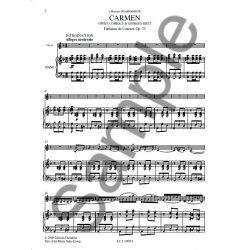 Pablo de Sarasate: Fantaisies de concert