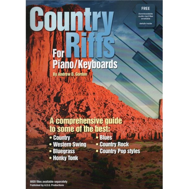Andrew D. Gordon: Country Riffs For Piano/Keyboards