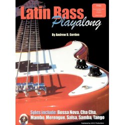 Andrew Gordon: Latin Bass Play-along (Book and 2CDs)