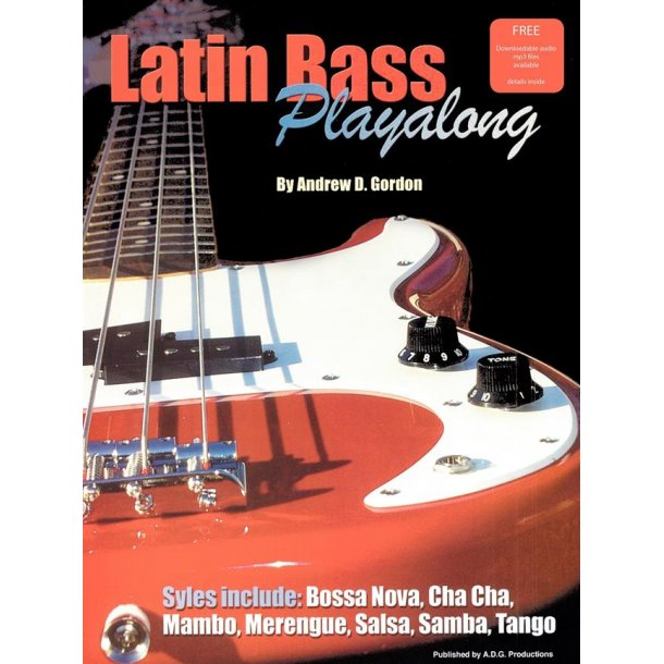 Andrew Gordon: Latin Bass Play-along (Book and 2CDs)
