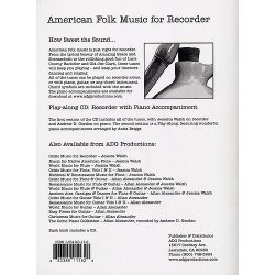 American Folk Music for Recorder