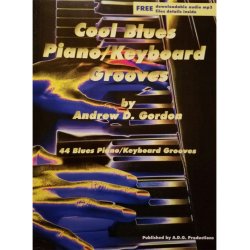 Andrew D. Gordon: Cool Blues Piano Keyboard Grooves (Book/Online Audio)