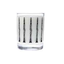 Clear Glass Tumbler: Clarinet