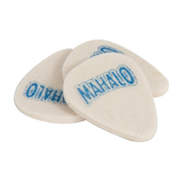 Mahalo: Medium Felt Plektere - 3 Pack