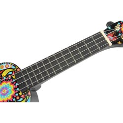 Mahalo Art Series Soprano Ukulele - Skull (Black) Med taske