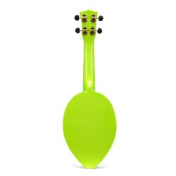 Mahalo Creative Series Soprano Uke - Alien (Neon Green) Med gig bag