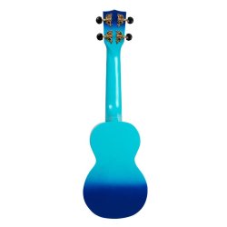 Mahalo Designer Series Soprano Uke - Hawaii (Blue Burst) Med gig bag