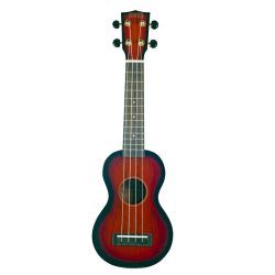 Mahalo Java Series Soprano Ukulele - 3 Tone Sunburst With gig bag