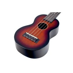 Mahalo Java Series Soprano Ukulele - 3 TSB (Con Neck) Med taske