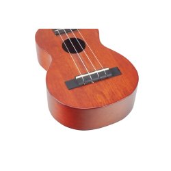 Mahalo Java Series Soprano Uke - Vint Nat (Concert Neck) Med taske