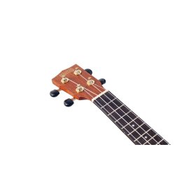 Mahalo Java Series Soprano Electro Ukulele - Trans Brown Med taske