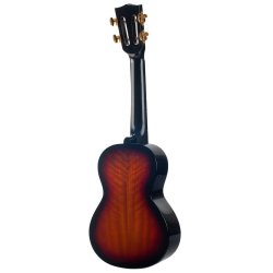 Mahalo Java Series Concert Ukulele - 3 Tone Sunburst Med taske