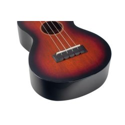 Mahalo Java Series Concert Ukulele - 3 Tone Sunburst Med taske