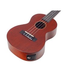 Mahalo Java Series Tenor Elec Ukulele - Vintage Natural With gig bag