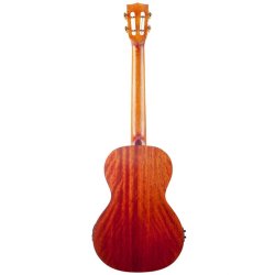 Mahalo Java Series Baritone Electro Ukulele - Trans BrownWith Padded Bag &amp; Shoulder Straps