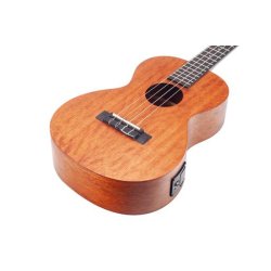 Mahalo Java Series Baritone Electro Ukulele - Trans BrownWith Padded Bag &amp; Shoulder Straps