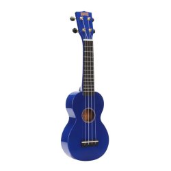 Mahalo Rainbow Series Soprano Ukulele - Blue Med taske