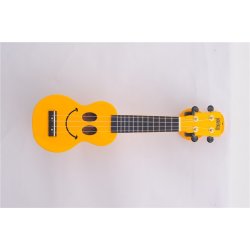 Ukulele Wall Hanger/vgholder - Smiley