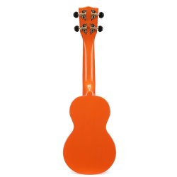 Mahalo Smiley Series Soprano Ukulele - Orange Med taske