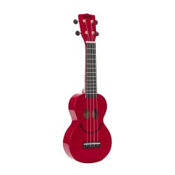 Mahalo Mahalo Smiley Series Soprano Ukulele - Rd Med taske
