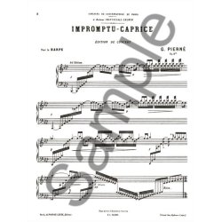 Gabriel Piern&eacute;: Impromptu-Caprice Op.9 (Harp Solo)
