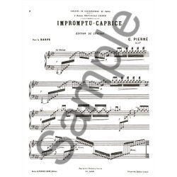 Gabriel Piern&eacute;: Impromptu-Caprice Op.9 (Harp Solo)