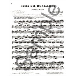 Temporal: Exercices journaliers Vol.2 (Violin solo)