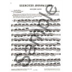 Temporal: Exercices journaliers Vol.2 (Violin solo)