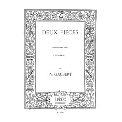 Philippe Gaubert: 2 Pi&egrave;ces No.1: Romance (Clarinet & Piano)