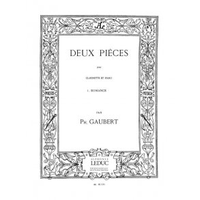 Philippe Gaubert: 2 Pièces No.1: Romance (Clarinet & Piano)