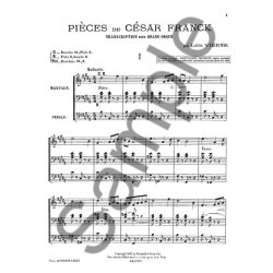 C&eacute;sar Franck: 5 Pi&egrave;ces (Organ)