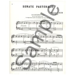 Th&eacute;odore Lack: Sonate pastorale Op.253 (Piano solo)