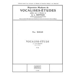 Paul Dukas: Vocalise (med) (Voice & Piano)
