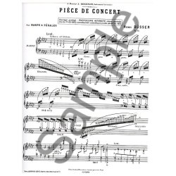Henri B&uuml;sser: Pi&egrave;ce De Concert (Harp Solo)