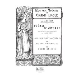 Joseph Bonnet: Po&egrave;mes D'Automne
