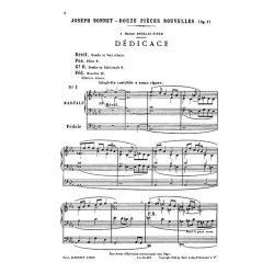 Joseph Bonnet: 12 Pieces Op.7