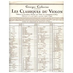 Christoph Willibald von Gl&uuml;ck: Ballet des Bergers (Classiques No.4) (Violin & Piano)