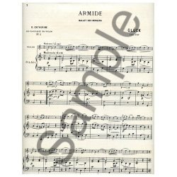 Christoph Willibald von Gl&uuml;ck: Ballet des Bergers (Classiques No.4) (Violin & Piano)