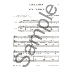 Marcel Dupr&eacute;: Quatre Motets - Ave Maria Op. 9
