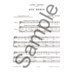 Marcel Dupr&eacute;: Quatre Motets - Ave Maria Op. 9