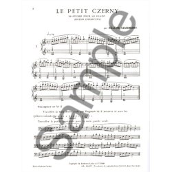 H&eacute;l&egrave;ne Chaumont: The Little Czerny, 30 Studies for Piano