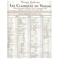 Andr&eacute; E.Modeste Gr&eacute;try: S&eacute;r&eacute;nade from 'L'Amant jaloux' (Classiques No.145) (Violin & Piano)