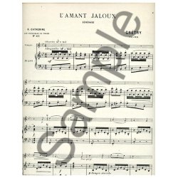 Andr&eacute; E.Modeste Gr&eacute;try: S&eacute;r&eacute;nade from 'L'Amant jaloux' (Classiques No.145) (Violin & Piano)